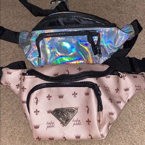 baby phat fanny pack and just a grey one